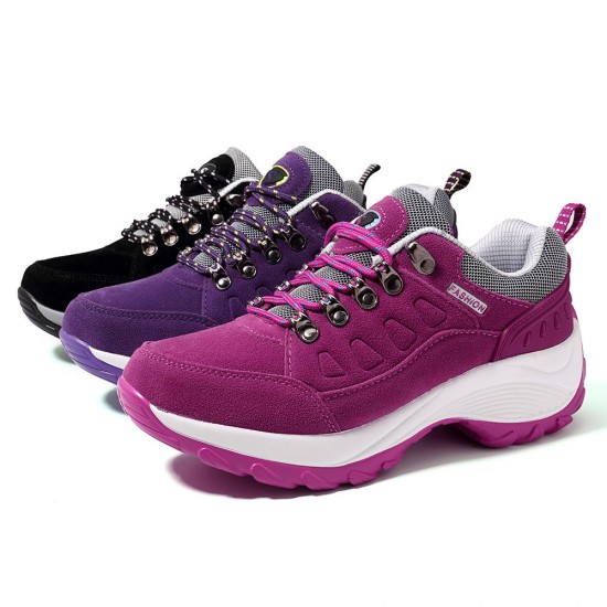 Women Sneakers Rocker Sole Wedge Casual Shoes Women Sneakers Rocker Sole Wedge Casual Shoes