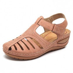 LOSTISY Women Lightweight Casual Shoes Hollow Out Soft Sole Sandals