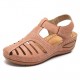 LOSTISY Women Lightweight Casual Shoes Hollow Out Soft Sole Sandals LOSTISY Women Lightweight Casual Shoes Hollow Out Soft Sole Sandals