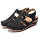 LOSTISY Women Lightweight Casual Shoes Hollow Out Soft Sole Sandals LOSTISY Women Lightweight Casual Shoes Hollow Out Soft Sole Sandals