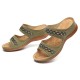 LOSTISY Handmade Stitching Hollow Casual Comfy Sandals LOSTISY Handmade Stitching Hollow Casual Comfy Sandals