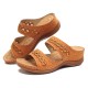 LOSTISY Handmade Stitching Hollow Casual Comfy Sandals LOSTISY Handmade Stitching Hollow Casual Comfy Sandals