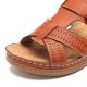 LOSTISY Women Comfy Hollow Out Hook Loop Wedges Sandals LOSTISY Women Comfy Hollow Out Hook Loop Wedges Sandals