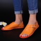Large Size Splicing Pure Color Flat Sandals For Women Large Size Splicing Pure Color Flat Sandals For Women