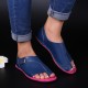 Large Size Splicing Pure Color Flat Sandals For Women Large Size Splicing Pure Color Flat Sandals For Women