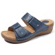 LOSTISY Large Size Casual Hook Loop Wedge Sandals LOSTISY Large Size Casual Hook Loop Wedge Sandals
