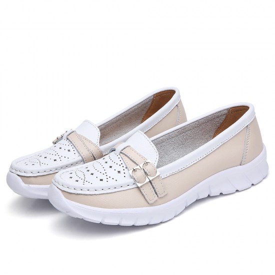 Women Walking Holow Slip Resistant Casual Slip On Flats Women Walking Holow Slip Resistant Casual Slip On Flats