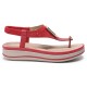 Women Metal Clip Toe Elastic Band Lightweight Beach Sandals Women Metal Clip Toe Elastic Band Lightweight Beach Sandals