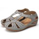 LOSTISY Women Wedges Shoes Splicing Casual Comfy Sandals LOSTISY Women Wedges Shoes Splicing Casual Comfy Sandals