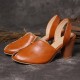 Large Size Women Fashion Soft Fish Mouth Heeled Sandals Large Size Women Fashion Soft Fish Mouth Heeled Sandals