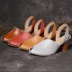 Large Size Women Fashion Soft Fish Mouth Heeled Sandals Large Size Women Fashion Soft Fish Mouth Heeled Sandals