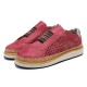 Large Size Women Comfortable Hollow Out Splicing Flat Loafers Large Size Women Comfortable Hollow Out Splicing Flat Loafers
