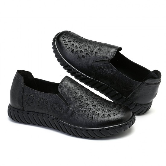 Women Floral Embossing Casual Soft Sole Slip On Loafers Women Floral Embossing Casual Soft Sole Slip On Loafers
