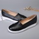 Women Casual Pure Color Stitching Flats Women Casual Pure Color Stitching Flats