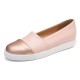 Women Casual Pure Color Stitching Flats Women Casual Pure Color Stitching Flats