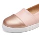 Women Casual Pure Color Stitching Flats Women Casual Pure Color Stitching Flats