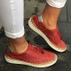 Large Size Women Casual Hollow Out Fringe Loafers Large Size Women Casual Hollow Out Fringe Loafers