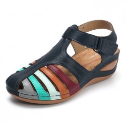 LOSTISY Women Lightweight Hollow Out Soft Sole Sandals