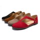 Women Comfy Suede Buckle Pure Color Flats Women Comfy Suede Buckle Pure Color Flats