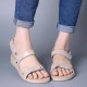 Casual Compy Solid color Hook Loop Sandals Casual Compy Solid color Hook Loop Sandals