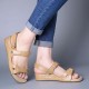 Casual Compy Solid color Hook Loop Sandals Casual Compy Solid color Hook Loop Sandals