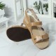 Casual Compy Solid color Hook Loop Sandals Casual Compy Solid color Hook Loop Sandals