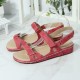 Casual Compy Solid color Hook Loop Sandals Casual Compy Solid color Hook Loop Sandals