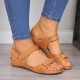 Casual Compy Solid color Hook Loop Sandals Casual Compy Solid color Hook Loop Sandals