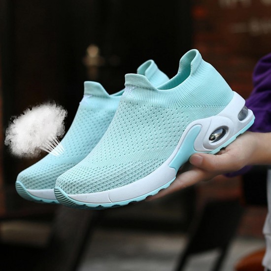 Women Light Mesh Walking Casual Comfy Slip On Sneakers Women Light Mesh Walking Casual Comfy Slip On Sneakers