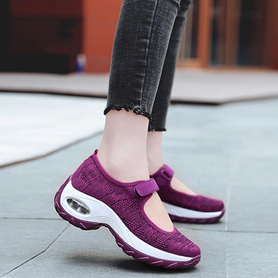 Women Casual Mesh Hollow Out Platform Sneaker Women Casual Mesh Hollow Out Platform Sneaker