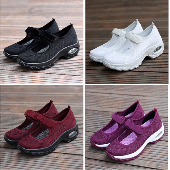 Women Casual Mesh Hollow Out Platform Sneaker Women Casual Mesh Hollow Out Platform Sneaker