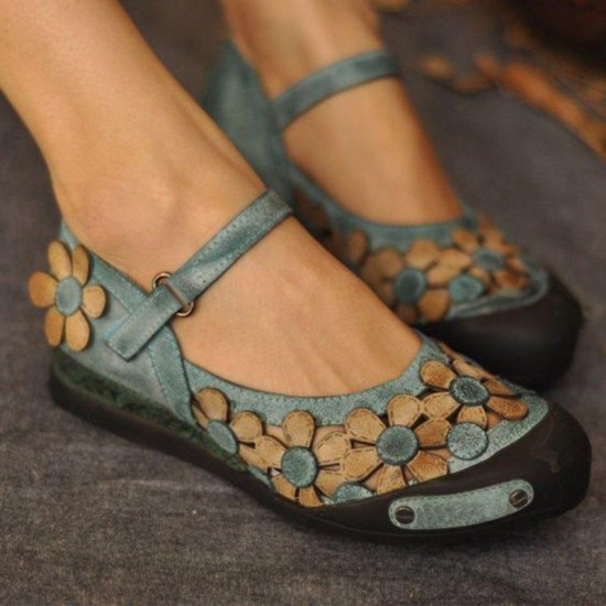 Women Casual Flower Loafers Soft Flats Shoes Women Casual Flower Loafers Soft Flats Shoes