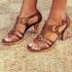 Large Size Women explosion models Euramerica Heeled Sandals Large Size Women explosion models Euramerica Heeled Sandals