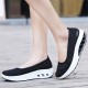 Women Mesh Splicing Sport Casual Lace Up Platform Sneakers Women Mesh Splicing Sport Casual Lace Up Platform Sneakers