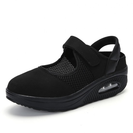 Women Splicing Lightweight Platform Casual Sneakers Women Splicing Lightweight Platform Casual Sneakers