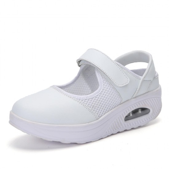 Women Splicing Lightweight Platform Casual Sneakers Women Splicing Lightweight Platform Casual Sneakers