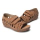 Lostisy Large Size Women Cross Belt Breathable Pure Color Sandals Lostisy Large Size Women Cross Belt Breathable Pure Color Sandals