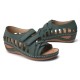 Lostisy Large Size Women Cross Belt Breathable Pure Color Sandals Lostisy Large Size Women Cross Belt Breathable Pure Color Sandals
