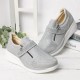 Women Mesh Hook Loop Zipper Wedges Casual Sneakers Women Mesh Hook Loop Zipper Wedges Casual Sneakers