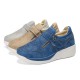 Women Mesh Hook Loop Zipper Wedges Casual Sneakers Women Mesh Hook Loop Zipper Wedges Casual Sneakers