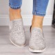 Large Size Women Casual Pointed Toe Hollow Slip On Wedges Loafers Large Size Women Casual Pointed Toe Hollow Slip On Wedges Loafers
