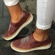 Women Casual Hollow Out Breathable Slip On Flats Women Casual Hollow Out Breathable Slip On Flats