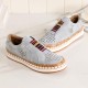 Women Casual Hollow Out Breathable Slip On Flats Women Casual Hollow Out Breathable Slip On Flats
