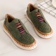 Women Casual Hollow Out Breathable Slip On Flats Women Casual Hollow Out Breathable Slip On Flats