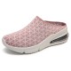 Women Athletic Light Knitted Backless Platform Sneakers Women Athletic Light Knitted Backless Platform Sneakers