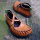 Women Large Size Comfortable Soft Cross Belt Buckle Round Toe Flats Loafers Women Large Size Comfortable Soft Cross Belt Buckle Round Toe Flats Loafers