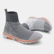 Women Soft Light Mesh Breathable High Top Sneakers Women Soft Light Mesh Breathable High Top Sneakers