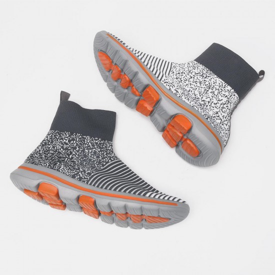 Women Soft Light Mesh Breathable High Top Sneakers Women Soft Light Mesh Breathable High Top Sneakers
