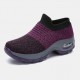 Women Outdoor Breathable Sock Mesh Rocking Sneakers Women Outdoor Breathable Sock Mesh Rocking Sneakers