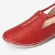 Pure Color Casual Comfy Walking Leather Loafers Pure Color Casual Comfy Walking Leather Loafers
